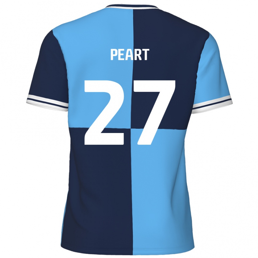 Kandiny Férfi Brody Peart #27 Égszínkék Sötétkék Hazai Jersey 2024/25 Mez Póló Ing