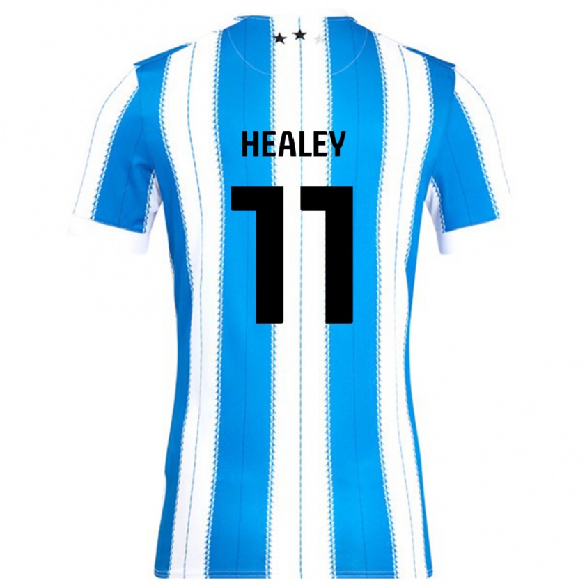 Kandiny Férfi Rhys Healey #11 Kék Fehér Hazai Jersey 2024/25 Mez Póló Ing