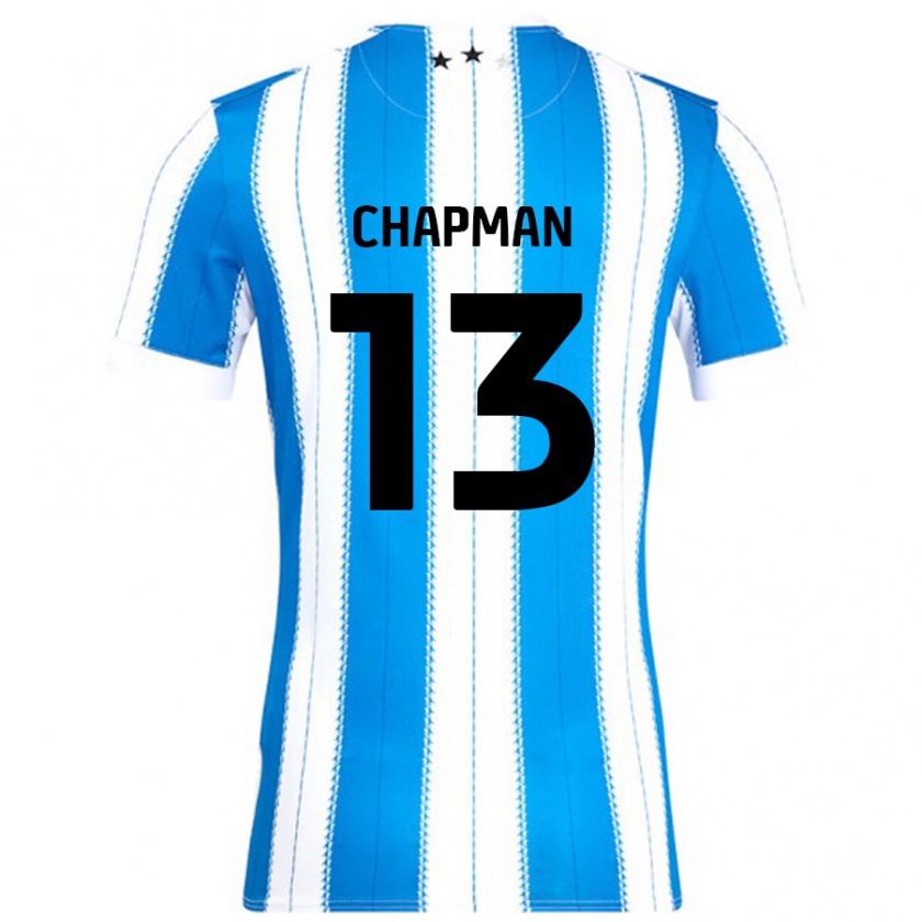 Kandiny Férfi Jacob Chapman #13 Kék Fehér Hazai Jersey 2024/25 Mez Póló Ing