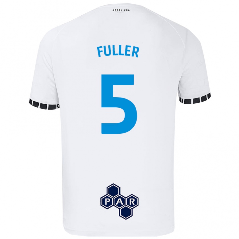 Kandiny Férfi Olivia Fuller #5 Fehér Hazai Jersey 2024/25 Mez Póló Ing