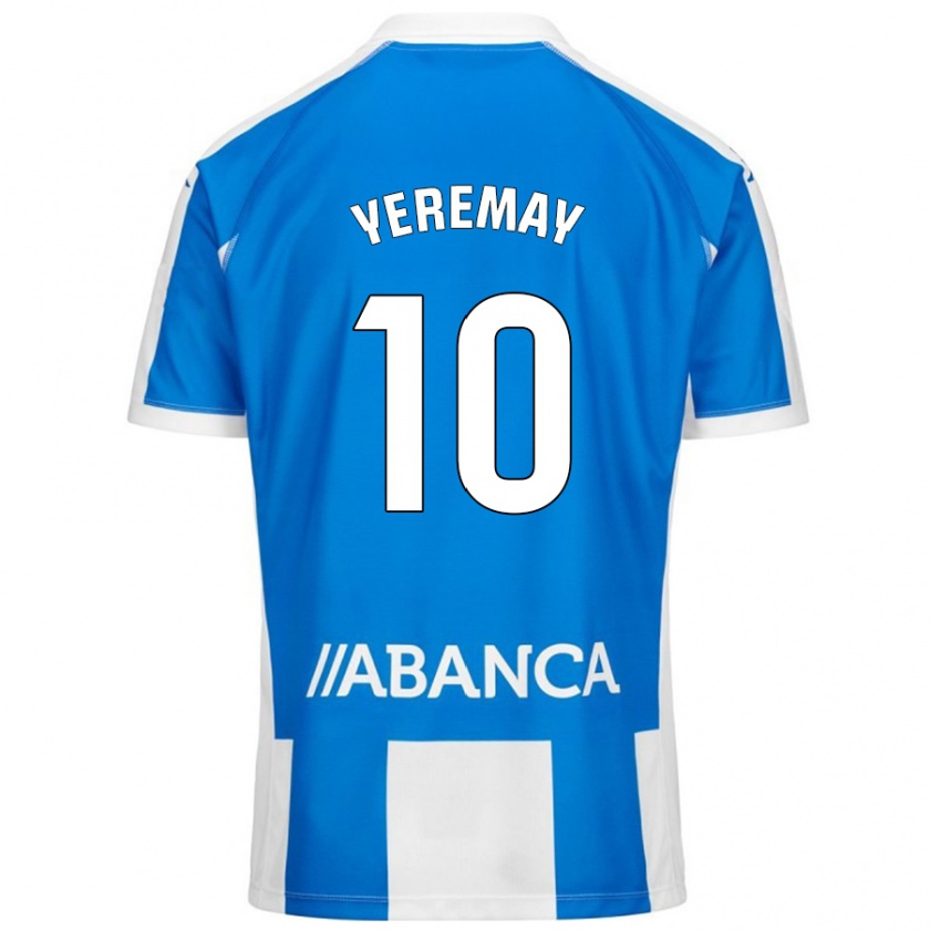 Kandiny Férfi Yeremay Hernández #10 Kék Fehér Hazai Jersey 2024/25 Mez Póló Ing