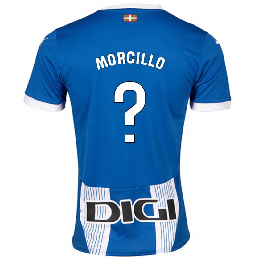 Kandiny Férfi Diego Morcillo #0 Kék Hazai Jersey 2024/25 Mez Póló Ing