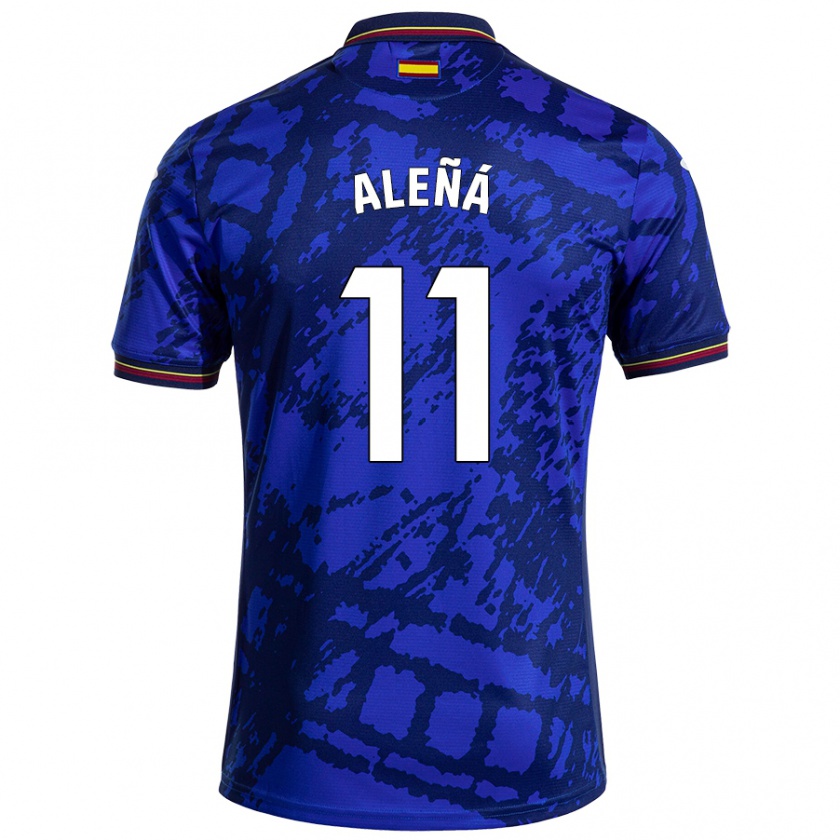 Kandiny Férfi Carles Aleñá #11 Sötétebb Kék Hazai Jersey 2024/25 Mez Póló Ing