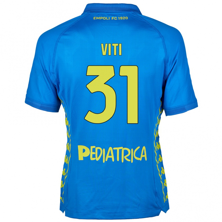 Kandiny Férfi Vittorio Viti #31 Kék Hazai Jersey 2024/25 Mez Póló Ing