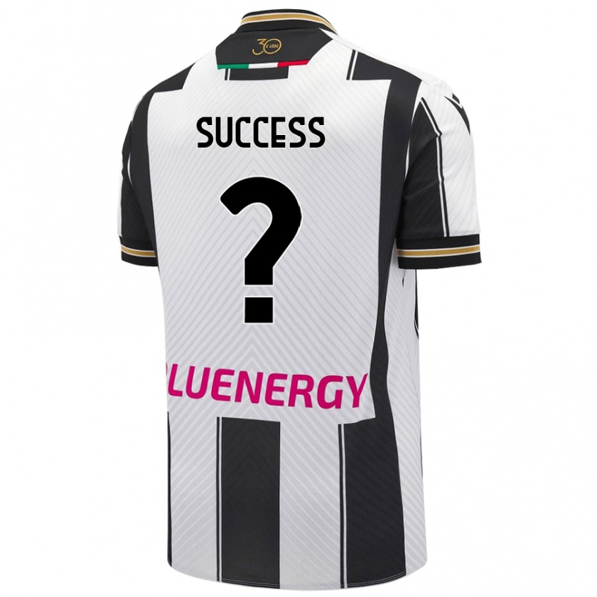 Kandiny Férfi Isaac Success #0 Fehér Fekete Hazai Jersey 2024/25 Mez Póló Ing