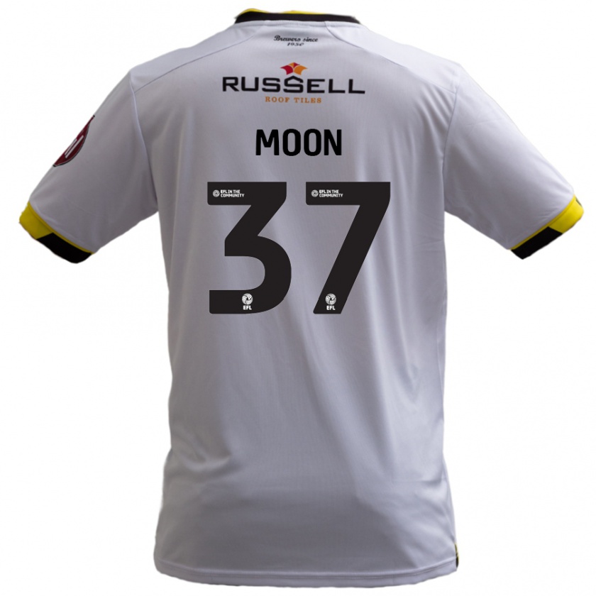 Kandiny Férfi Jasper Moon #37 Fehér Idegenbeli Jersey 2024/25 Mez Póló Ing