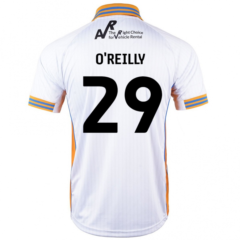 Kandiny Férfi Tommi O'reilly #29 Fehér Idegenbeli Jersey 2024/25 Mez Póló Ing