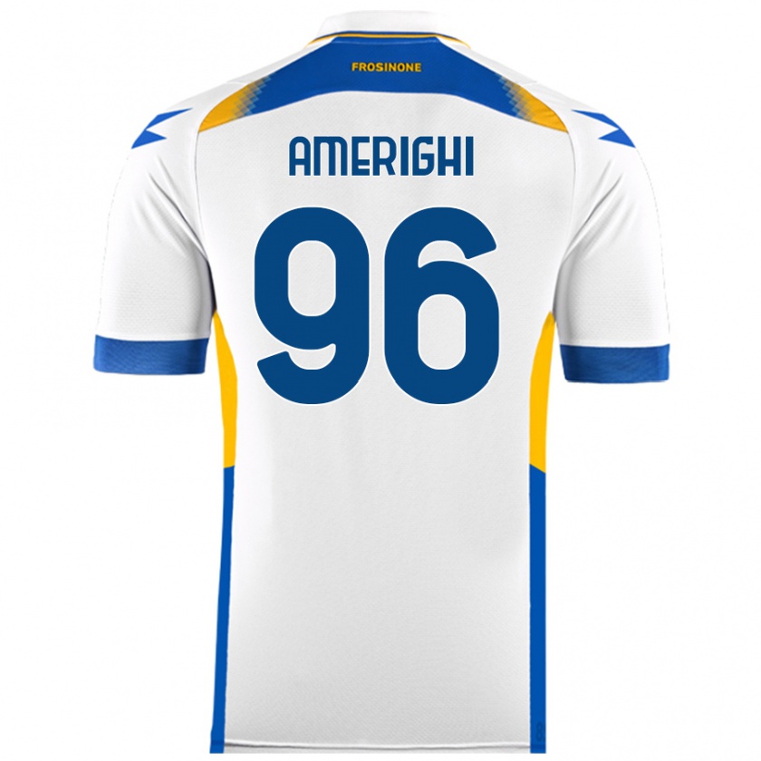 Kandiny Férfi Igor Amerighi #96 Fehér Idegenbeli Jersey 2024/25 Mez Póló Ing