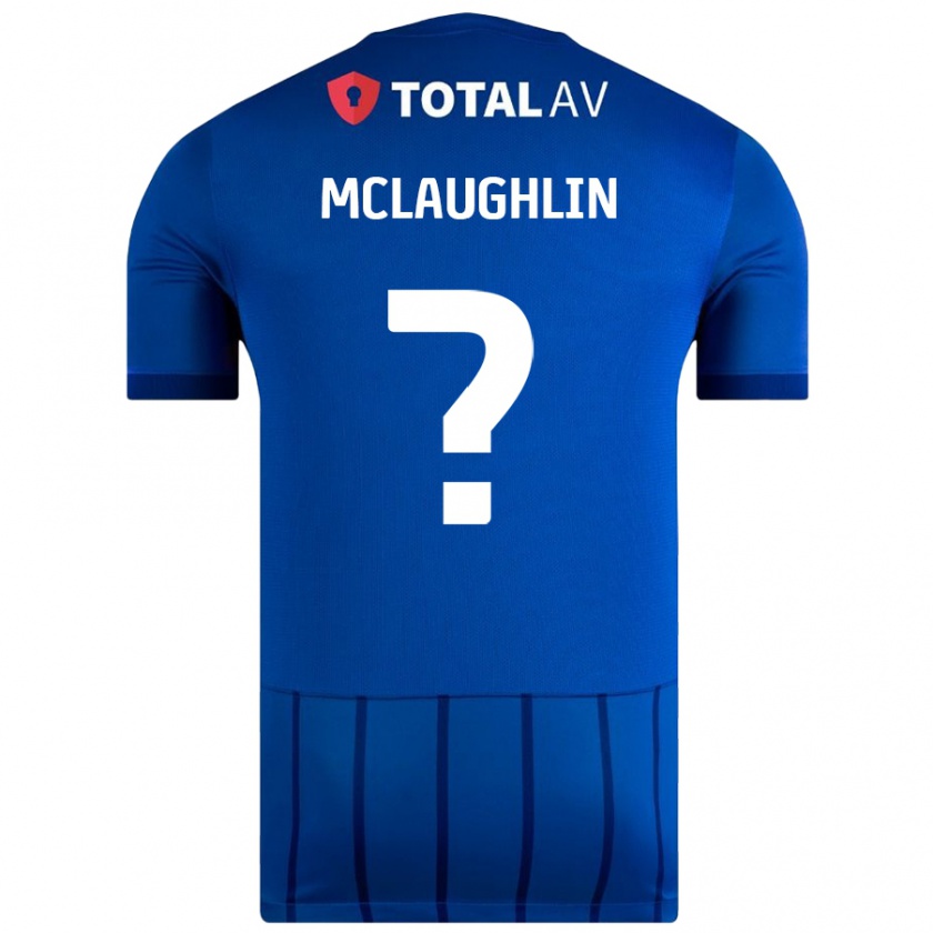 Kandiny Női Erin Mclaughlin #0 Kék Hazai Jersey 2024/25 Mez Póló Ing