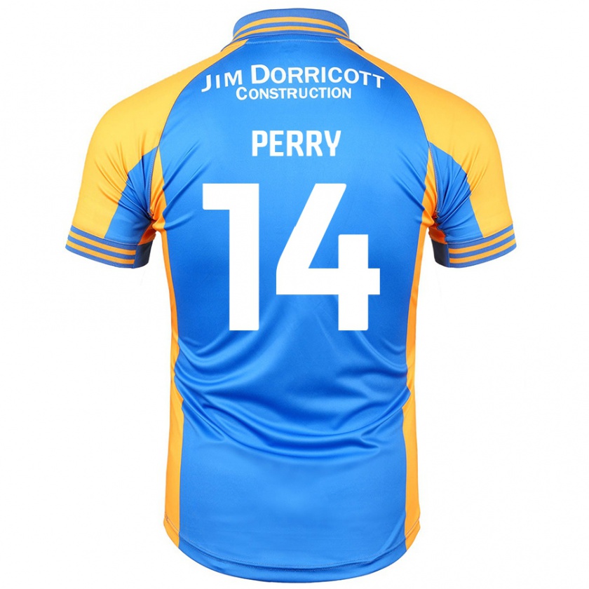 Kandiny Női Taylor Perry #14 Kék Borostyán Hazai Jersey 2024/25 Mez Póló Ing