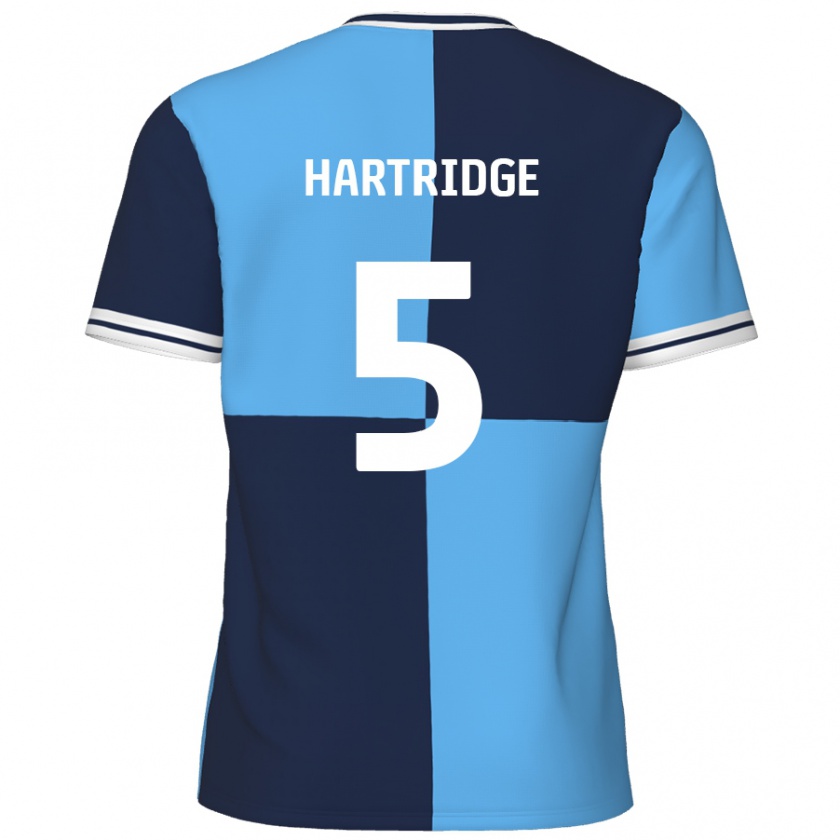 Kandiny Női Alex Hartridge #5 Égszínkék Sötétkék Hazai Jersey 2024/25 Mez Póló Ing