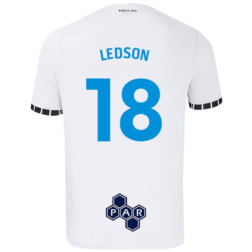 Kandiny Női Ryan Ledson #18 Fehér Hazai Jersey 2024/25 Mez Póló Ing