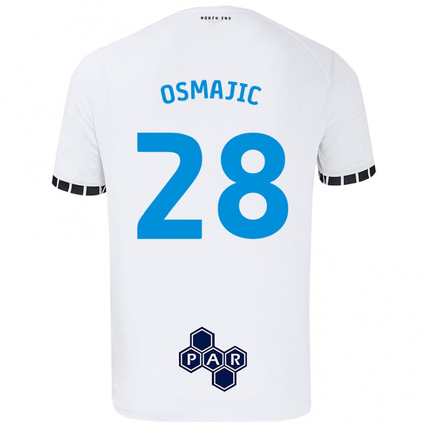 Kandiny Női Milutin Osmajic #28 Fehér Hazai Jersey 2024/25 Mez Póló Ing