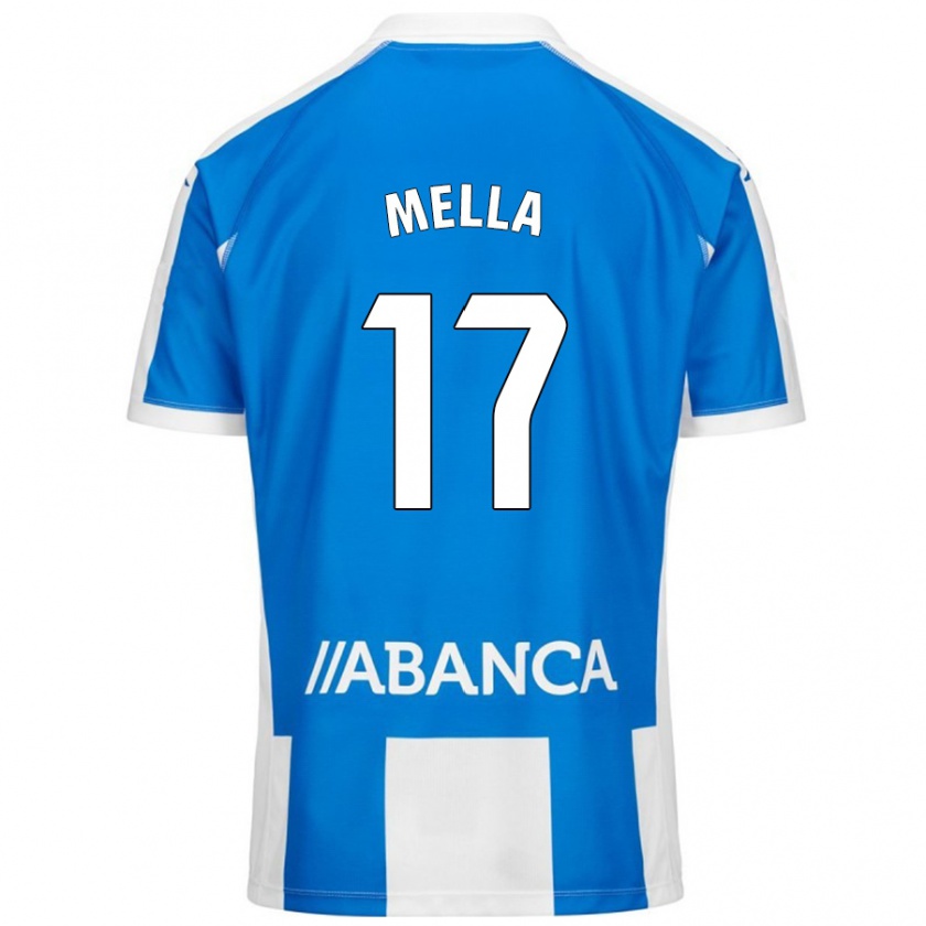 Kandiny Női David Mella #17 Kék Fehér Hazai Jersey 2024/25 Mez Póló Ing