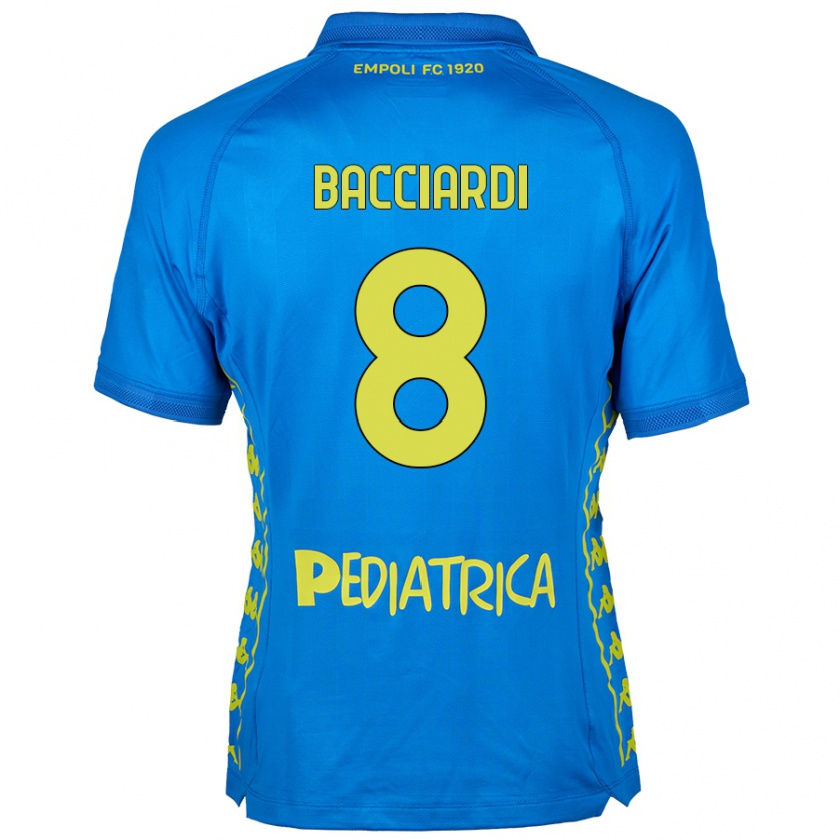 Kandiny Női Andrea Bacciardi #8 Kék Hazai Jersey 2024/25 Mez Póló Ing