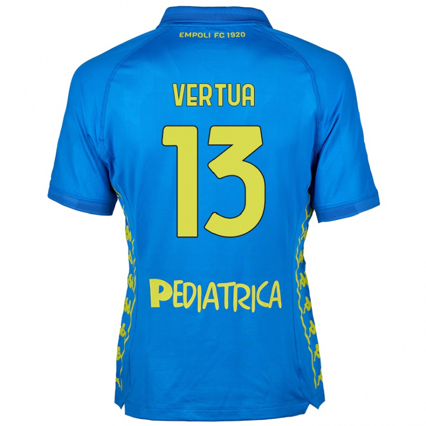 Kandiny Női Filippo Vertua #13 Kék Hazai Jersey 2024/25 Mez Póló Ing