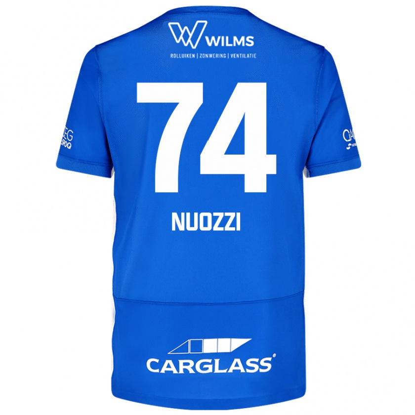 Kandiny Női Cédric Nuozzi #74 Kék Hazai Jersey 2024/25 Mez Póló Ing