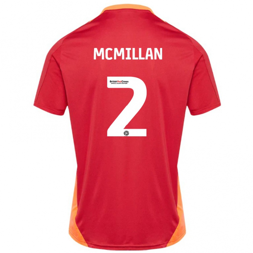 Kandiny Női Jack Mcmillan #2 Kék Törtfehér Idegenbeli Jersey 2024/25 Mez Póló Ing