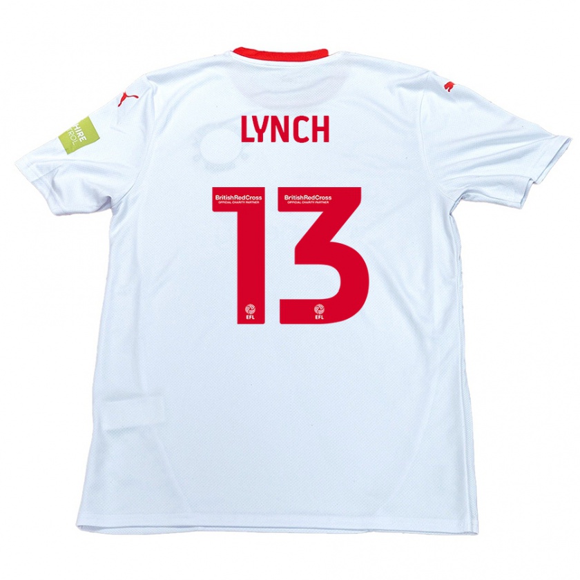 Kandiny Női Jay Lynch #13 Fehér Idegenbeli Jersey 2024/25 Mez Póló Ing