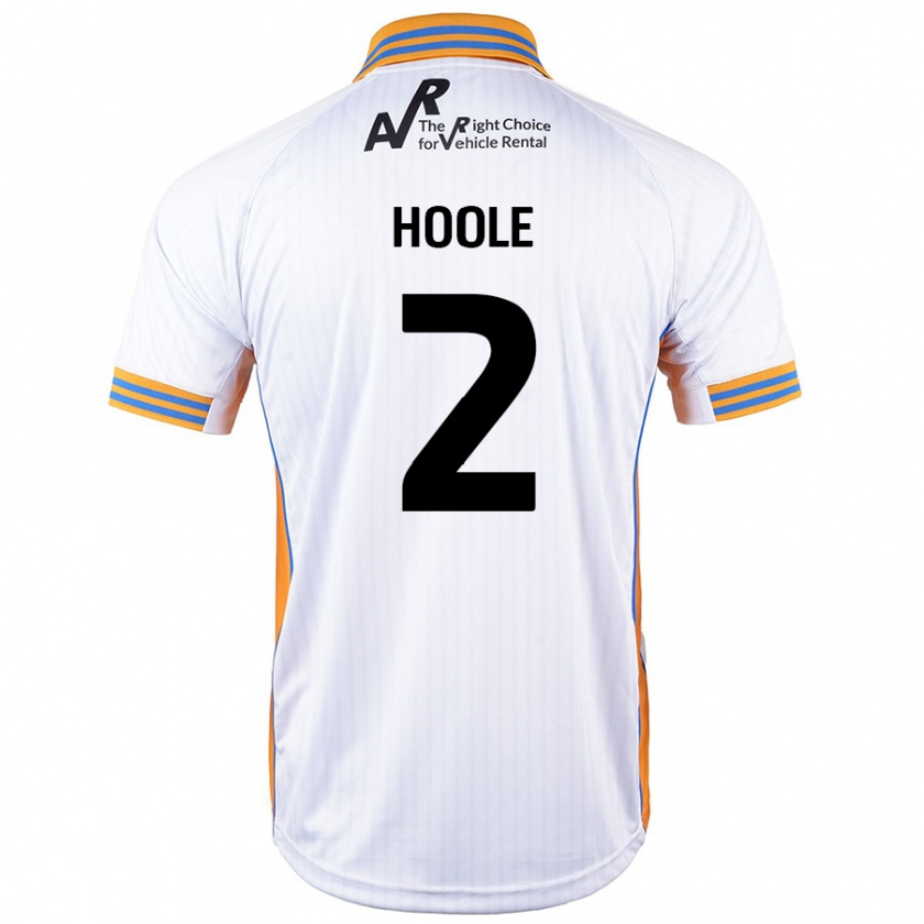 Kandiny Női Luca Hoole #2 Fehér Idegenbeli Jersey 2024/25 Mez Póló Ing