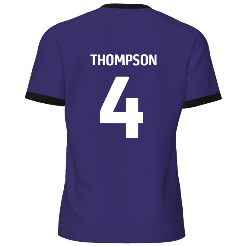 Kandiny Női Nathan Thompson #4 Lila Idegenbeli Jersey 2024/25 Mez Póló Ing