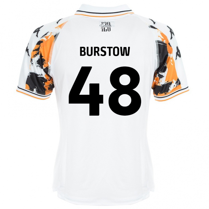 Kandiny Női Mason Burstow #48 Fehér Idegenbeli Jersey 2024/25 Mez Póló Ing