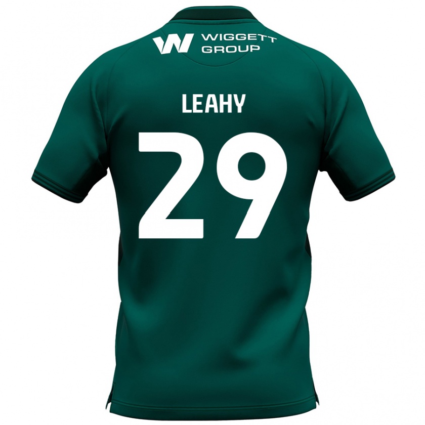 Kandiny Női Tom Leahy #29 Zöld Idegenbeli Jersey 2024/25 Mez Póló Ing