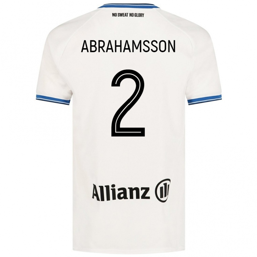 Kandiny Női Sejde Abrahamsson #2 Fehér Idegenbeli Jersey 2024/25 Mez Póló Ing