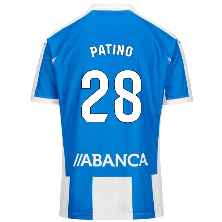 Kandiny Gyermek Charlie Patino #28 Kék Fehér Hazai Jersey 2024/25 Mez Póló Ing