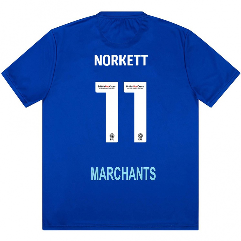 Kandiny Gyermek Manni Norkett #11 Zöld Idegenbeli Jersey 2024/25 Mez Póló Ing