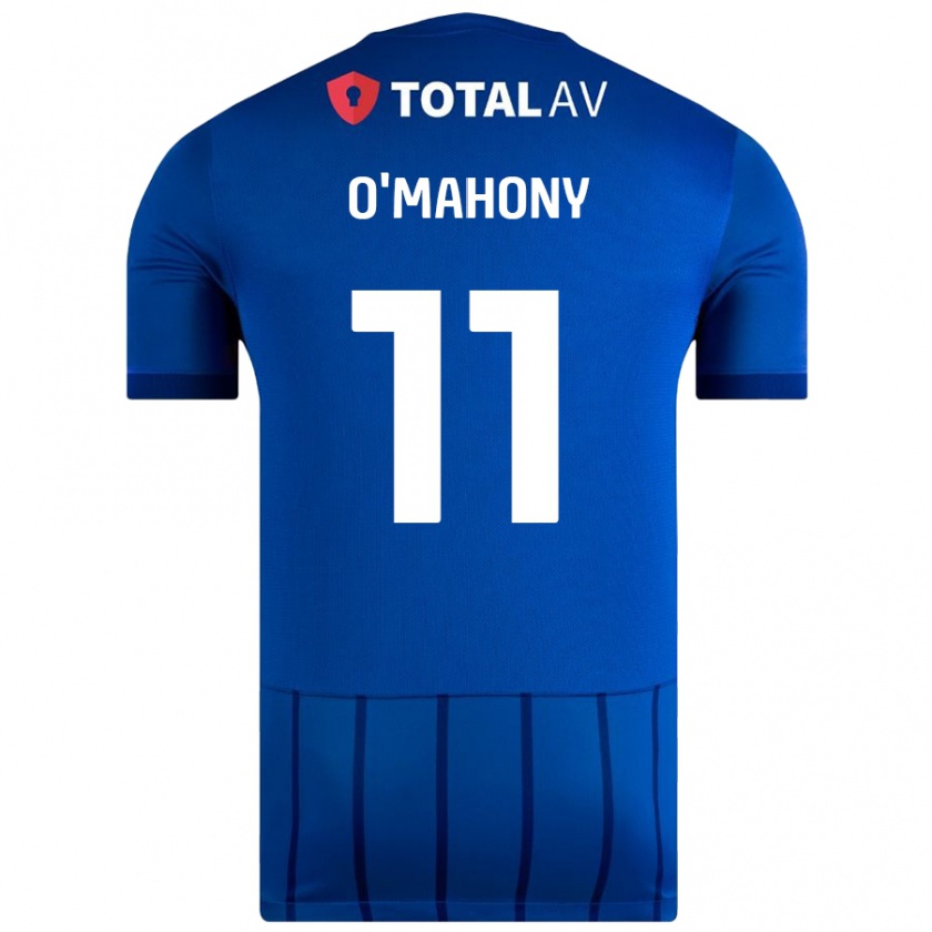 Kandiny Női Mark O'mahony #11 Kék Hazai Jersey 2024/25 Mez Póló Ing