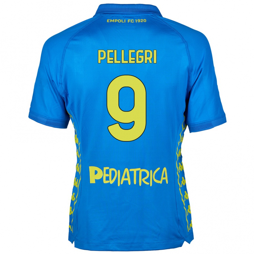 Kandiny Női Pietro Pellegri #9 Kék Hazai Jersey 2024/25 Mez Póló Ing