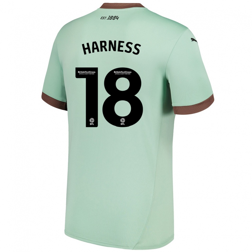 Kandiny Női Marcus Harness #18 Halványzöld Idegenbeli Jersey 2024/25 Mez Póló Ing