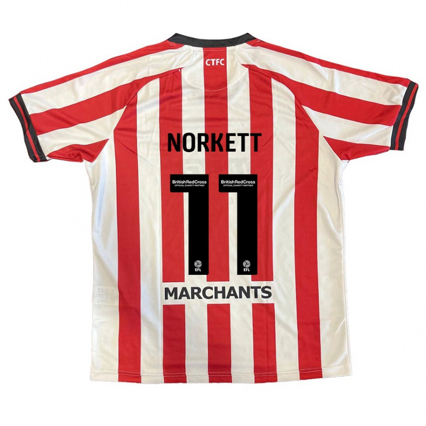 Kandiny Női Manni Norkett #11 Piros Fehér Hazai Jersey 2024/25 Mez Póló Ing