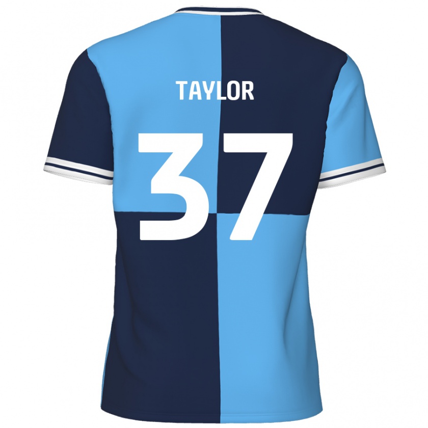 Kandiny Női Caleb Taylor #37 Égszínkék Sötétkék Hazai Jersey 2024/25 Mez Póló Ing