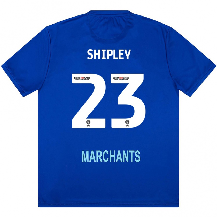 Kandiny Női Lewis Shipley #23 Zöld Idegenbeli Jersey 2024/25 Mez Póló Ing