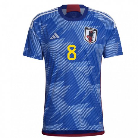 Kandiny Női Japán Genki Haraguchi #8 Királykék Hazai Jersey 22-24 Mez Póló Ing