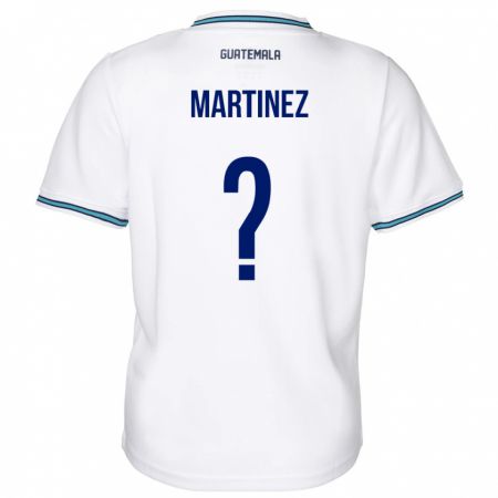 Kandiny Gyermek Guatemala José Carlos Martinez #0 Fehér Hazai Jersey 24-26 Mez Póló Ing