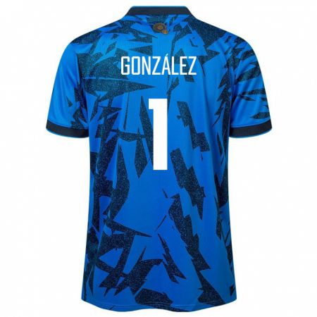 Kandiny Férfi Salvador Mario González #1 Kék Hazai Jersey 24-26 Mez Póló Ing