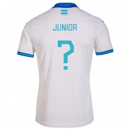 Kandiny Férfi Honduras Junior Mejía #0 Fehér Hazai Jersey 24-26 Mez Póló Ing