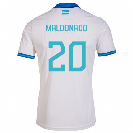 Kandiny Férfi Honduras Alessandro Maldonado #20 Fehér Hazai Jersey 24-26 Mez Póló Ing