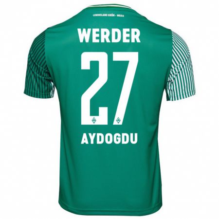 Kandiny Gyermek Onur Aydogdu #27 Zöld Hazai Jersey 2023/24 Mez Póló Ing