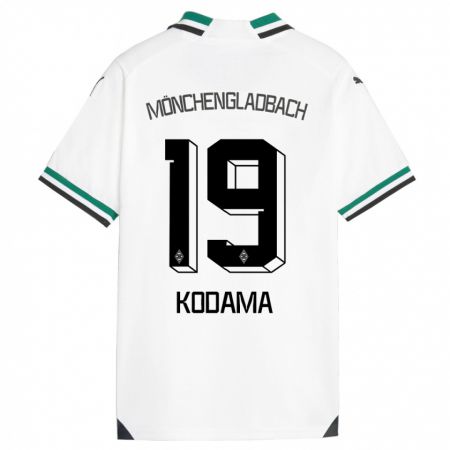 Kandiny Gyermek Keiko Kodama #19 Fehér Zöld Hazai Jersey 2023/24 Mez Póló Ing