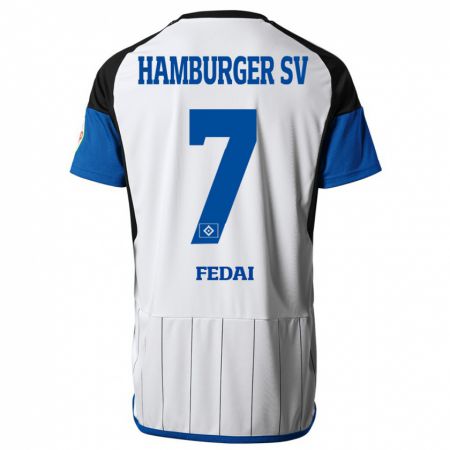 Kandiny Gyermek Martin Fedai #7 Fehér Hazai Jersey 2023/24 Mez Póló Ing