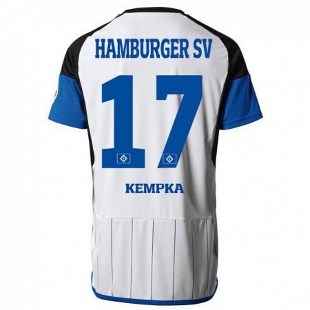 Kandiny Gyermek Sylvana Kempka #17 Fehér Hazai Jersey 2023/24 Mez Póló Ing