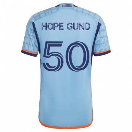 Kandiny Gyermek Kofi Hope-Gund #50 Kék Hazai Jersey 2023/24 Mez Póló Ing