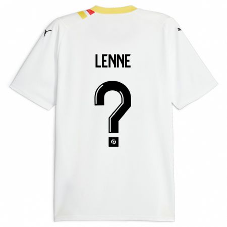 Kandiny Gyermek Oscar Lenne #0 Fekete Idegenbeli Jersey 2023/24 Mez Póló Ing