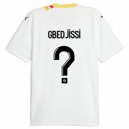 Kandiny Gyermek Aude Gbedjissi #0 Fekete Idegenbeli Jersey 2023/24 Mez Póló Ing