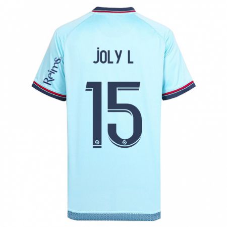 Kandiny Gyermek Lou Ann Joly #15 Égszínkék Idegenbeli Jersey 2023/24 Mez Póló Ing