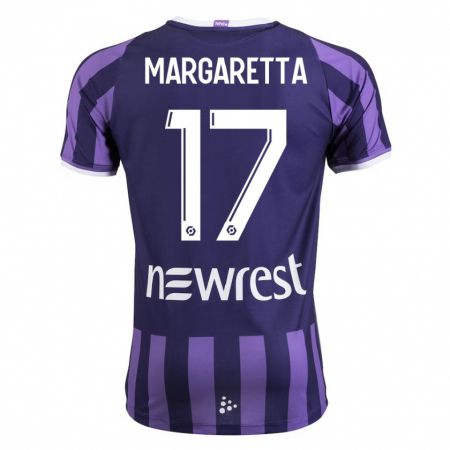 Kandiny Gyermek Jessica Margaretta #17 Lila Idegenbeli Jersey 2023/24 Mez Póló Ing